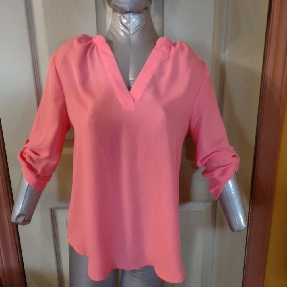 Society Girl Size Small Long sleeve blouse shirt top